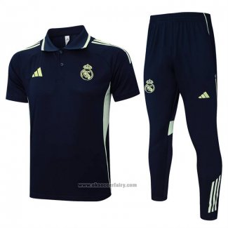 Polo Set del Real Madrid 2025-2026 Dark Blue