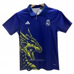 Real Madrid Dragon Shirt 2024-2025 Blue