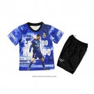 Real Madrid Ronaldo Special Shirt Kids 2025-2026 Blue