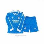 Real Madrid Third Shirt Long Sleeve Kids 2025-2026