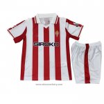 Sporting Gijon Home Shirt Kids 2025-2026