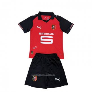 Stade Rennais Home Shirt Kids 2025-2026