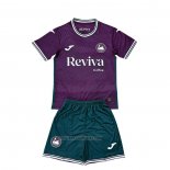 Swansea City Away Shirt Kids 2025-2026