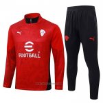 Sweatshirt Tracksuit AC Milan Kids 2025-2026 Red