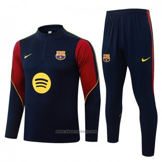 Sweatshirt Tracksuit Barcelona 2026-2027 Blue Red