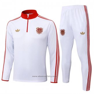 Sweatshirt Tracksuit Bayern Munich Kids 2025-2026 White