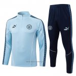 Sweatshirt Tracksuit Manchester City Kids 2025-2026 Blue