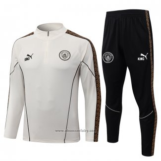 Sweatshirt Tracksuit Manchester City Kids 2026-2027 Crema