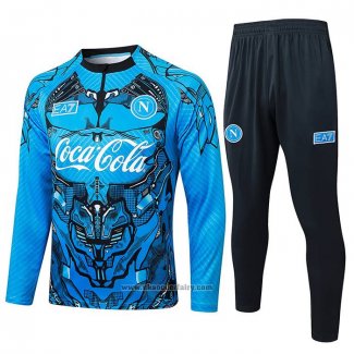 Sweatshirt Tracksuit Napoli 2025-2026 Blue