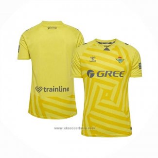 Thailand Real Betis Goalkeeper Shirt 2025-2026 Yellow