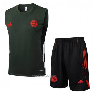 Tracksuit Bayern Munich Without Sleeves 2025-2026 Green