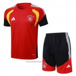 Tracksuit Germany Short Sleeve 2025-2026 Red - Shorts