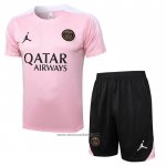 Tracksuit Paris Saint-Germain Jordan Short Sleeve 2024-2025 Rosa - Shorts