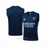 Training Shirt Arsenal Without Sleeves 2025-2026 Blue White