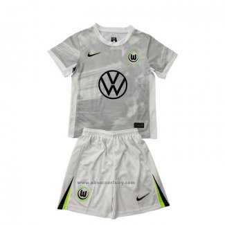 Wolfsburg Away Shirt Kids 2025-2026