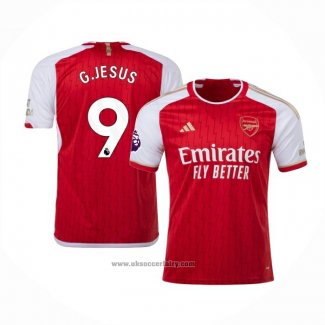 Arsenal Player G.jesus Home Shirt 2023-2024