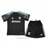 Aston Villa Away Shirt Kids 2025-2026