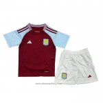 Aston Villa Home Shirt Kids 2024-2025