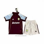 Aston Villa Home Shirt Kids 2025-2026