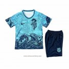 Barcelona Special Shirt Kids 2025-2026 Blue