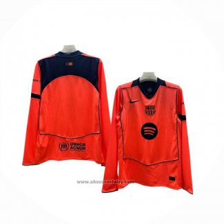 Barcelona Third Shirt Long Sleeve 2025-2026