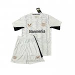 Bayer Leverkusen Away Shirt Kids 2024-2025