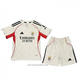 Benfica Away Shirt Kids 2025-2026