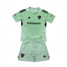 Boca Juniors Goalkeeper Shirt Kids 2025 Green