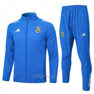 Windbreaker Suit Real Madrid 2026-2027 Blue
