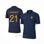 France Player L.hernandez Home Shirt 2022