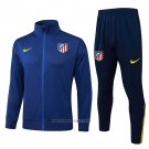 Jacket Tracksuit Atletico Madrid Kids 2025-2026 Blue