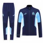 Jacket Tracksuit Olympique Marseille Kid 2025-2026 Blue