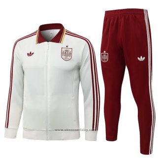 Jacket Tracksuit Spain 2026-2027 Crema