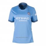 Manchester City Home Shirt Womens 2024-2025