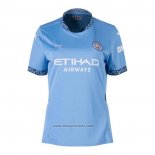 Manchester City Home Shirt Womens 2024-2025