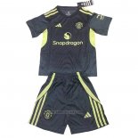 Manchester United Away Goalkeeper Shirt Kids 2025-2026