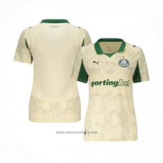 Palmeiras Away Shirt Womens 2025 Yellow