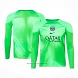 Paris Saint-germain Goalkeeper Shirt Long Sleeve 2022-2023 Green