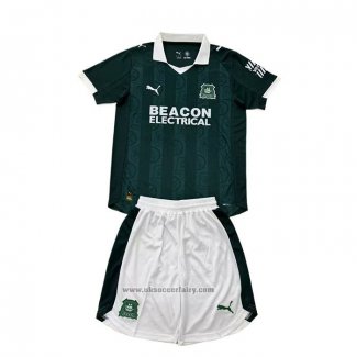 Plymouth Argyle Home Shirt Kids 2025-2026