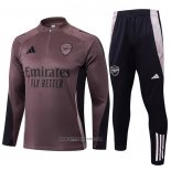Sweatshirt Tracksuit Arsenal 2024-2025 Grey Purple