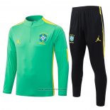 Sweatshirt Tracksuit Brazil 2026-2027 Green