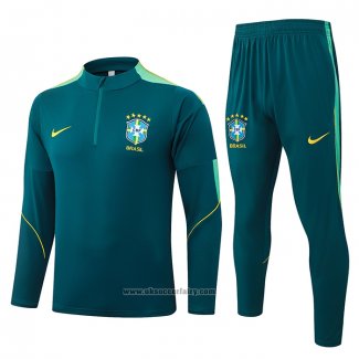 Sweatshirt Tracksuit Brazil 2026-2027 Green