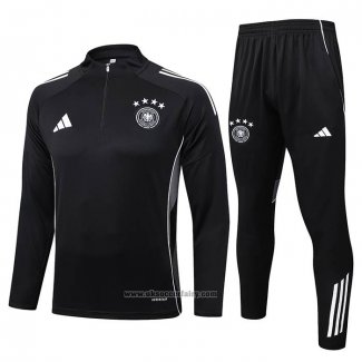 Sweatshirt Tracksuit Germany Kids 2025-2026 Black