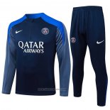 Sweatshirt Tracksuit Paris Saint-Germain 2025-2026 Blue