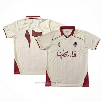 Thailand Palestina Special Shirt 2025-2026 White Red