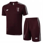 Tracksuit Ajax Short Sleeve 2025-2026 Red - Shorts