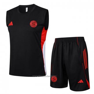 Tracksuit Bayern Munich Without Sleeves 2025-2026 Black