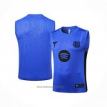 Training Shirt Barcelona Without Sleeves 2025-2026 Blue Purple