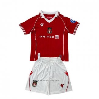 Wrexham Home Shirt Kids 2025-2026