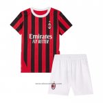 AC Milan Home Shirt Kids 2024-2025